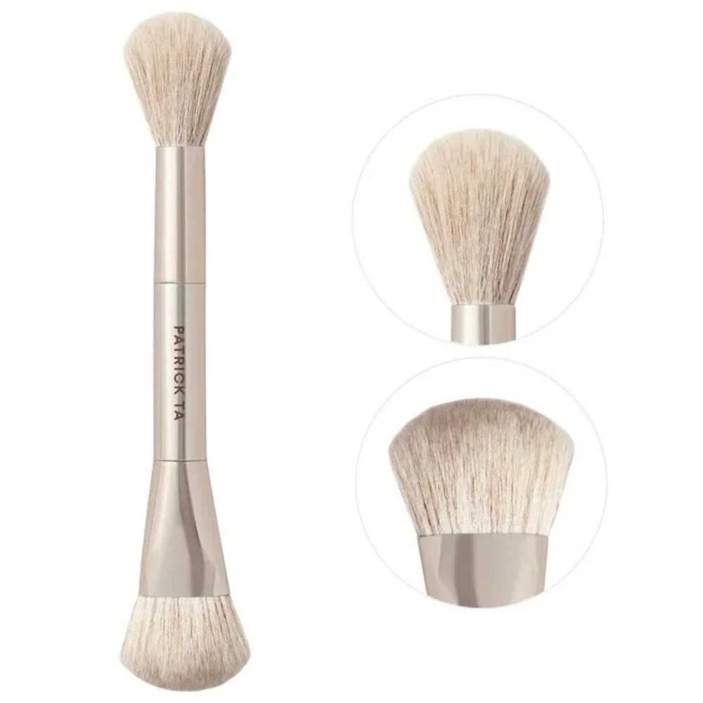 PATRICK TA Dual Ended Precision Blush Brush New in Box Makeup Brush